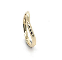 Load image into Gallery viewer, 18ct Yellow Gold, Wave Wedding Ring