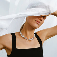 Load image into Gallery viewer, Infinity Necklace, Sterling Silver