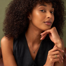 Load image into Gallery viewer, Nature's Wonder Honey Bee Pendant with Citrine, 9ct Yellow Gold & Welsh Gold