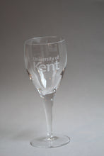Load image into Gallery viewer, University of Kent wine glass