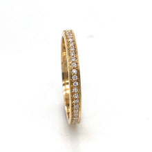 Load image into Gallery viewer, 18ct Yellow Gold, 0.28tcw Diamond Eternity Ring