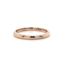 Load image into Gallery viewer, 18ct Red Gold, 2mm Traditional Court Wedding Ring
