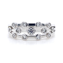 Load image into Gallery viewer, 18ct White Gold, 0.29ct 'Bubble' Ring