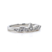 Load image into Gallery viewer, Platinum, 0.12tcw Diamond Tiara Wedding Ring