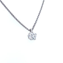 Load image into Gallery viewer, 18ct White Gold, 0.60ct Diamond Pendant