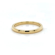 Load image into Gallery viewer, 18ct Yellow Gold, 2mm Traditional Court Wedding Ring