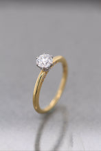 Load image into Gallery viewer, 18ct Yellow Gold & Platinum, 0.70ct F VS2 Mined Diamond Ring