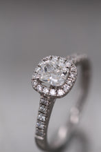 Load image into Gallery viewer, 18ct White Gold, 0.70ct G VS2 Mined Diamond Cluster Ring