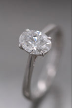 Load image into Gallery viewer, Platinum, 2.01ct D VS1 Laboratory Grown Diamond Ring
