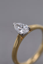 Load image into Gallery viewer, 18ct Yellow Gold & Platinum, 0.70ct E Si1 Mined Diamond Ring