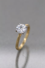 Load image into Gallery viewer, 18ct Yellow Gold & Platinum, 1.50ct D VS1 Laboratory Grown Diamond Ring