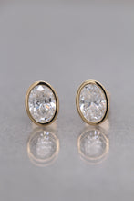 Load image into Gallery viewer, 9ct Yellow Gold, 2.07tcw D VVS2 Laboratory Grown Diamond Earrings