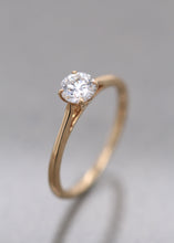 Load image into Gallery viewer, 9ct Yellow Gold, 0.52ct D VS2 Laboratory Grown Diamond Ring