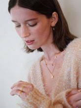 Load image into Gallery viewer, Deco North Star Necklace, Goldplate