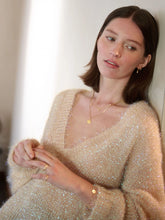 Load image into Gallery viewer, Deco North Star Necklace, Goldplate