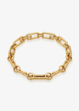 Load image into Gallery viewer, Medium Stellar Hardware Chain Bracelet, Goldplate