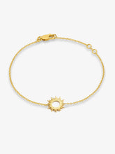 Load image into Gallery viewer, Electric Goddess Sun Bracelet, Goldplate