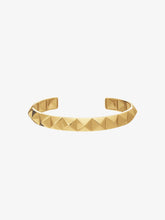 Load image into Gallery viewer, Arrow Spike Bangle, Goldplate