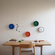 Load image into Gallery viewer, Henning Koppel Wall Clock, Blue