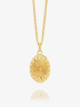 Load image into Gallery viewer, Deco North Star Necklace, Goldplate