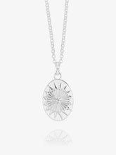 Load image into Gallery viewer, Deco North Star Necklace, Sterling Silver