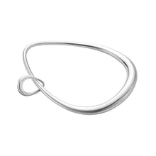 Load image into Gallery viewer, Offspring Bangle with Charm, Sterling Silver