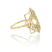 Load image into Gallery viewer, Full Bloom Ring, 9ct Yellow Gold
