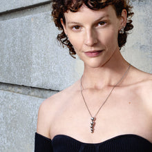 Load image into Gallery viewer, Moonlight Grape Pendant, Silver