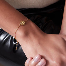 Load image into Gallery viewer, Zodiac Mini Art Coin Bracelet, Goldplate