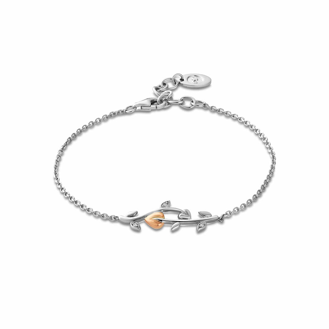 Tree of Life® Vine Bracelet with Topaz, Sterling Silver & Welsh Gold