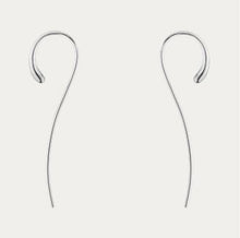 Load image into Gallery viewer, Mercy Long Earrings, Silver

