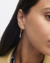 Load image into Gallery viewer, Olga Mini Hoops, Goldplate
