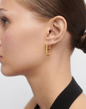 Load image into Gallery viewer, Texas Hoops, Goldplate
