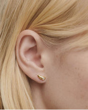 Load image into Gallery viewer, Serena Stud Earrings, Goldplate
