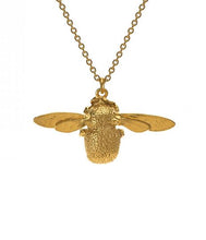 Load image into Gallery viewer, Bumblebee Necklace, Goldplate
