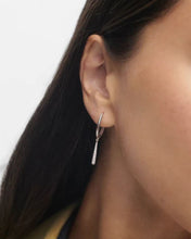 Load image into Gallery viewer, Olga Mini Hoops, Silver
