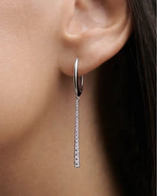 Load image into Gallery viewer, Olga Hoops, Silver
