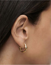 Load image into Gallery viewer, Cycle Hoops, Goldplate
