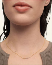 Load image into Gallery viewer, Lotus Necklace, Goldplate
