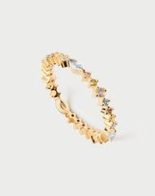 Load image into Gallery viewer, Lotus Ring, Goldplate
