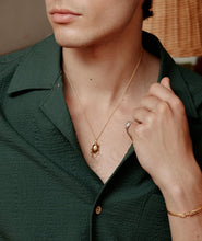 Load image into Gallery viewer, Dor Beetle Necklace, Goldplate
