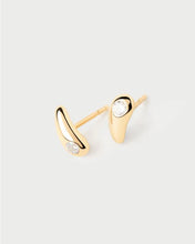 Load image into Gallery viewer, Serena Stud Earrings, Goldplate
