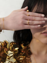 Load image into Gallery viewer, Stellar Orb Ring, Goldplate
