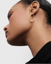 Load image into Gallery viewer, Air Hoops, Goldplate
