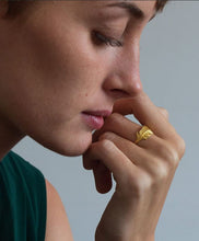 Load image into Gallery viewer, Wrapped Feather Ring, Sterling Silver
