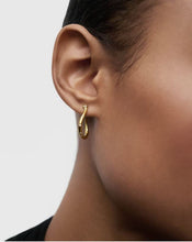 Load image into Gallery viewer, Mini Air Hoops, Goldplate
