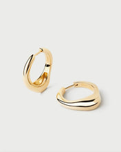Load image into Gallery viewer, Riba Hoops, Goldplate

