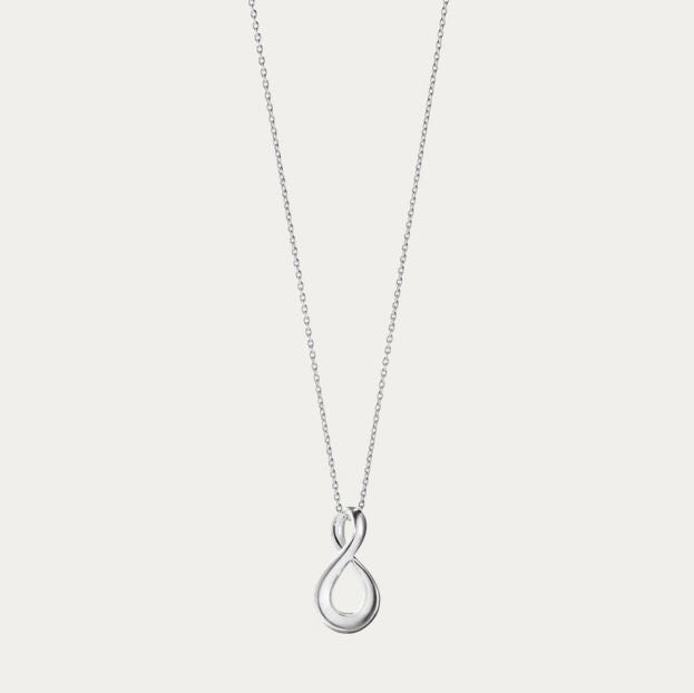 Infinity Pendant, Sterling Silver