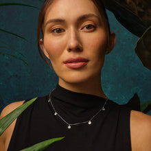 Load image into Gallery viewer, Tree of Life® Insignia Drop Necklace, Sterling Silver &amp; Welsh Gold
