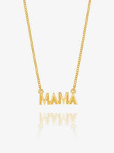 Load image into Gallery viewer, Mama Necklace, Goldplate
